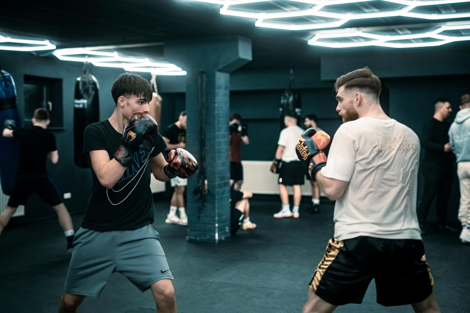 Jugend Sparring bei KK Boxing